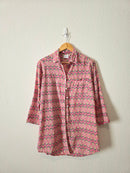 Julia Amory Floral Oversized Button Up (XS)