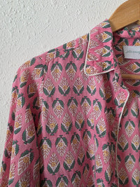 Julia Amory Floral Oversized Button Up (XS)