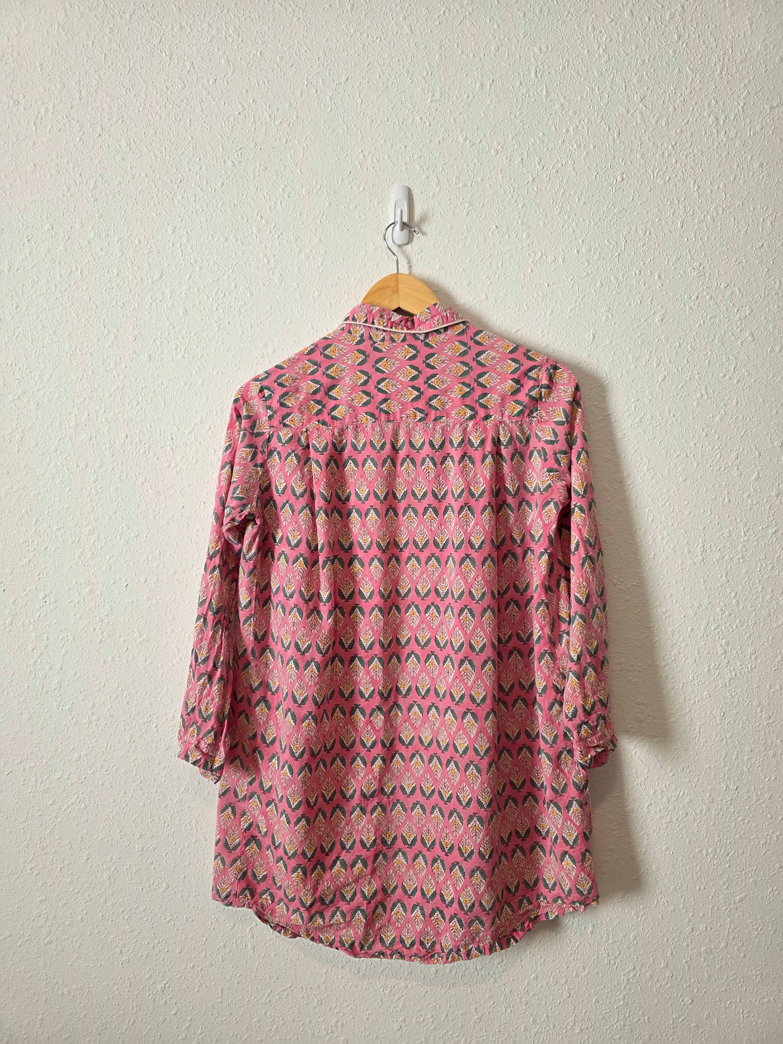 Julia Amory Floral Oversized Button Up (XS)