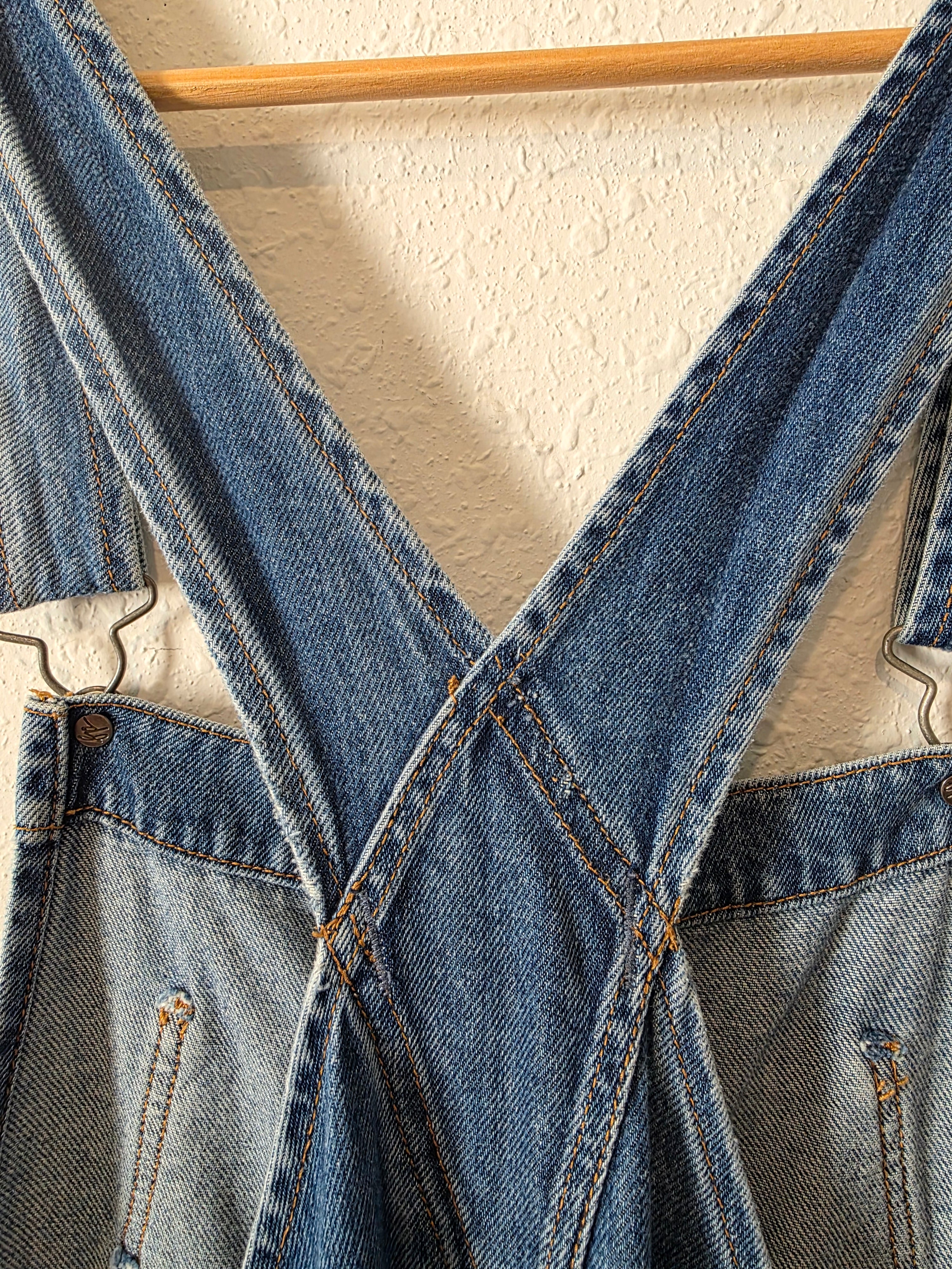 Free People Ziggy Denim Overalls (XS)