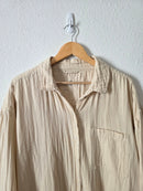 Aerie Oversized Cotton Gauze Shirt (XL)