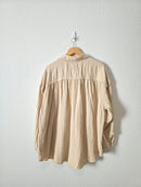 Aerie Oversized Cotton Gauze Shirt (XL)