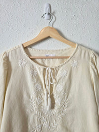 Gap Floral Embroidered Top (L)