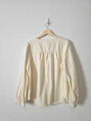 Gap Floral Embroidered Top (L)