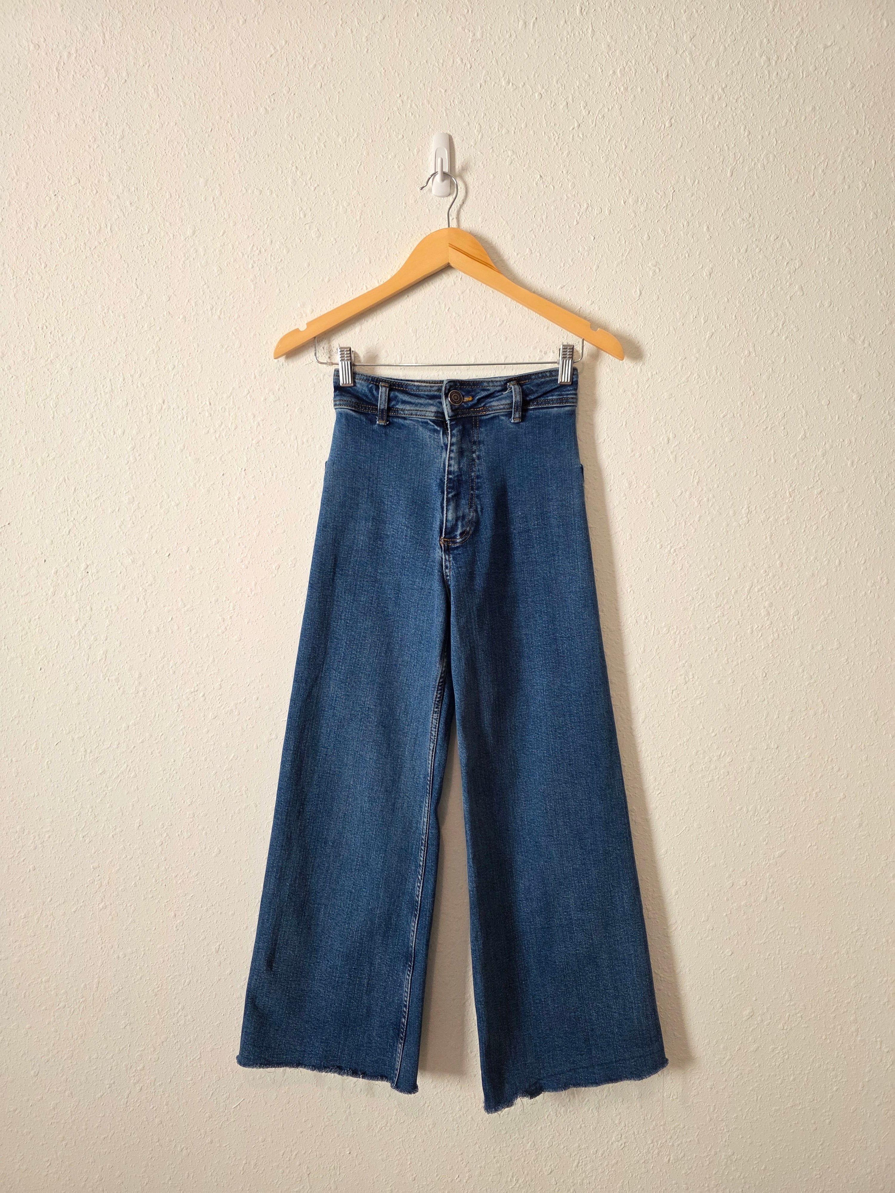 Zara Wide Leg Jeans (2)