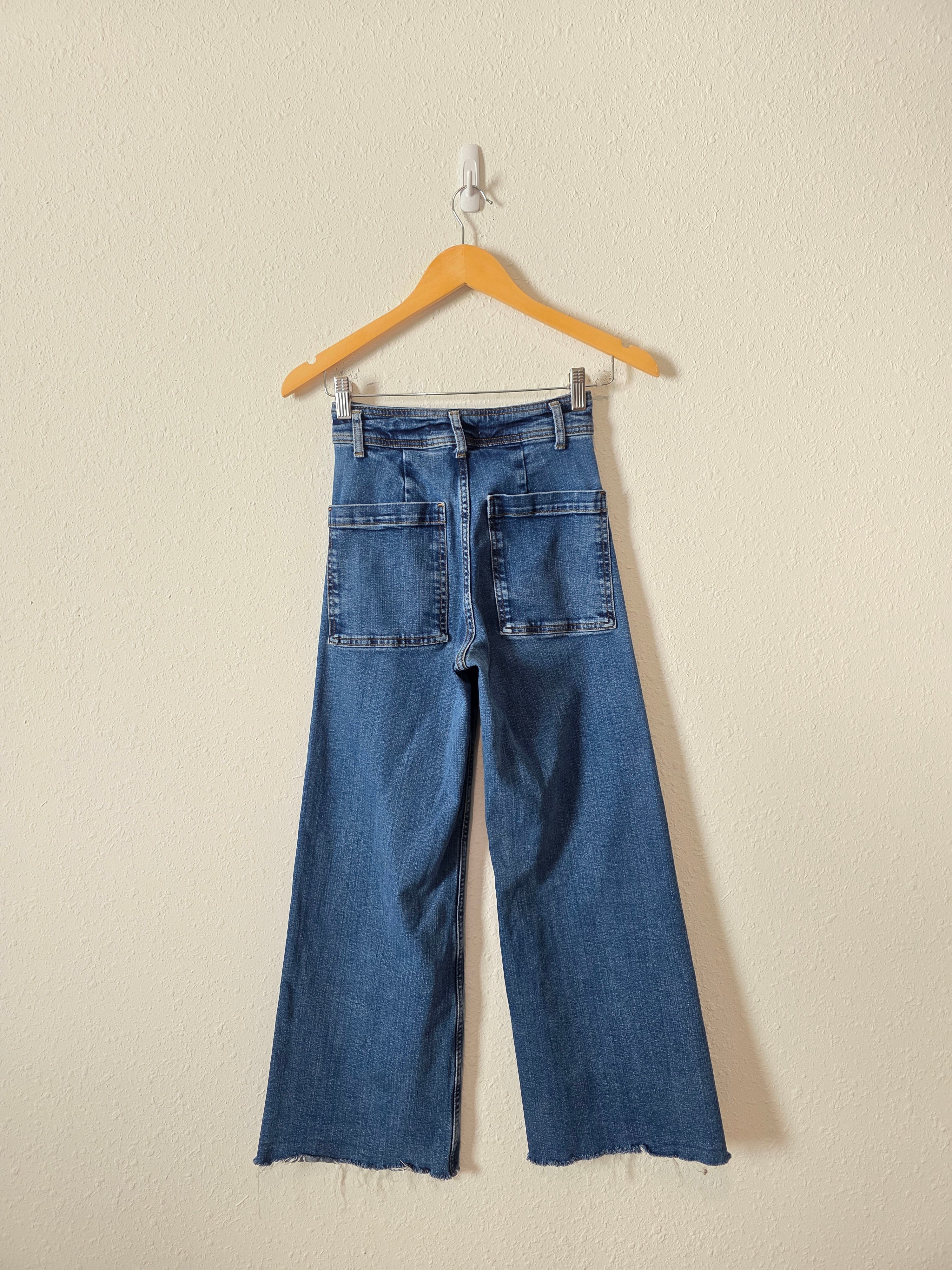 Zara Wide Leg Jeans (2)