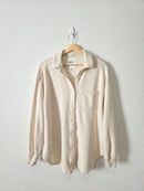 Aerie Oat Oversized Shirt Jacket (XS)