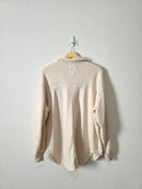 Aerie Oat Oversized Shirt Jacket (XS)