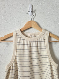 Marine Layer Striped Crewneck Tank (M)