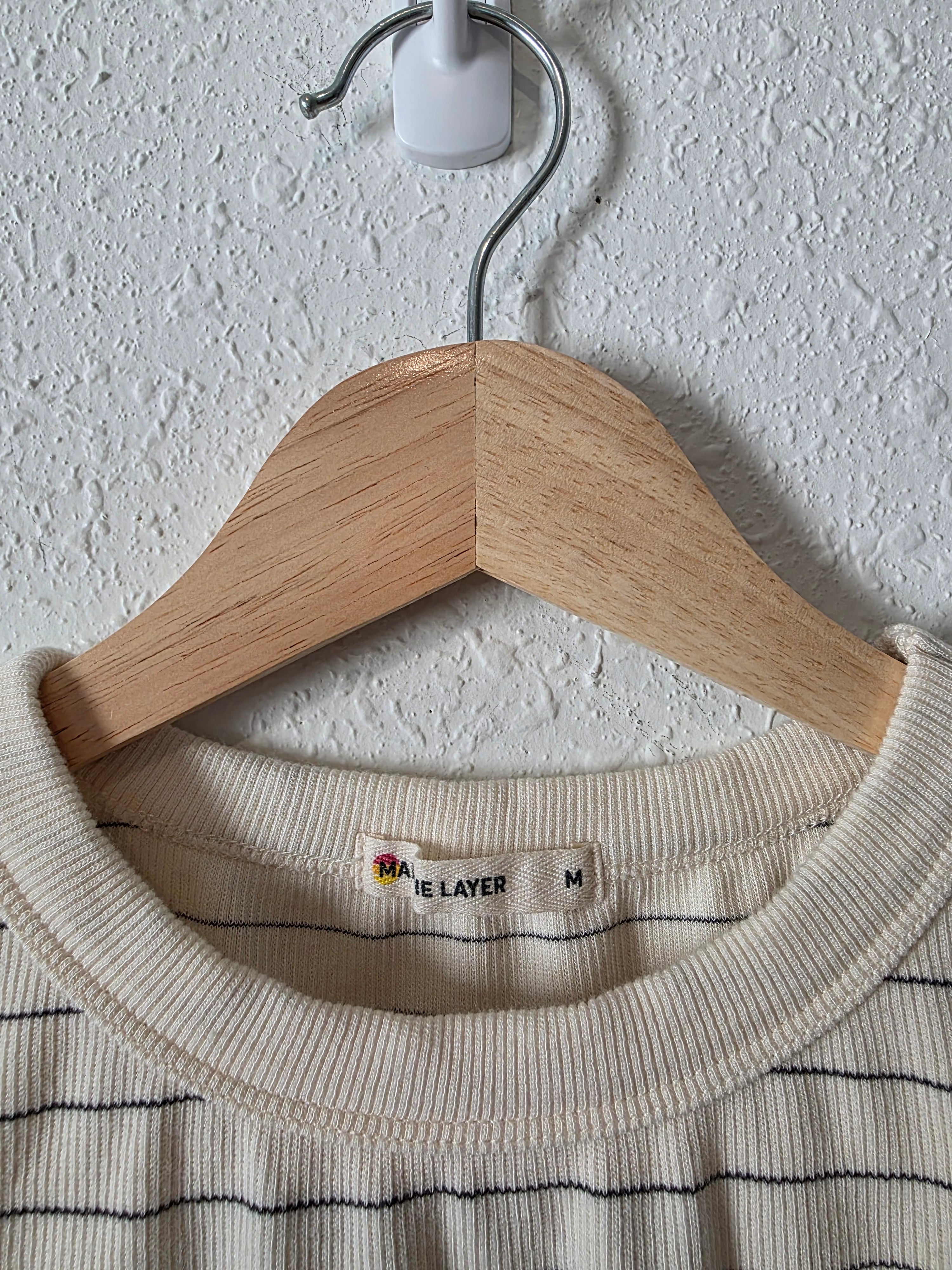 Marine Layer Striped Crewneck Tank (M)