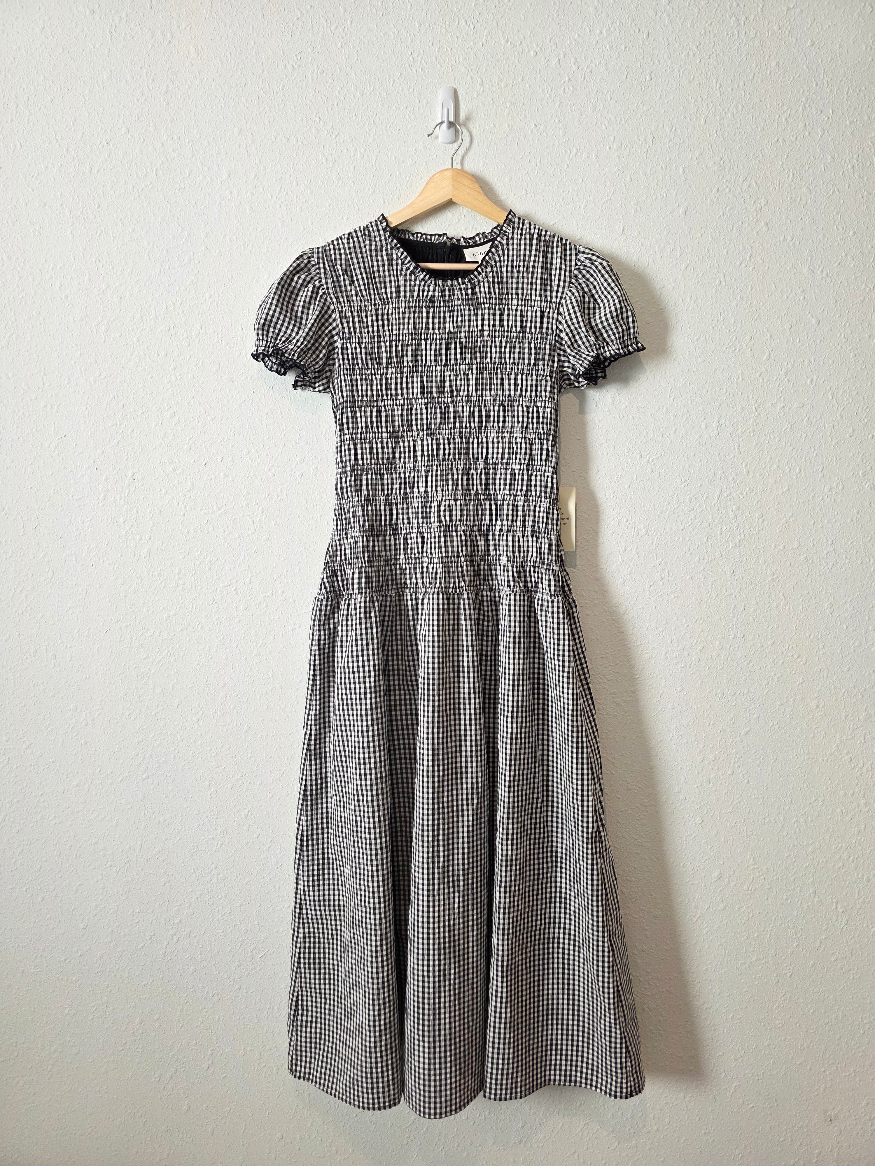 NEW Bohme Gingham Maxi Dress (M)