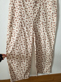 Floral Print Cotton Overalls (1X)