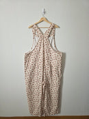 Floral Print Cotton Overalls (1X)