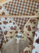 Floral Print Cotton Overalls (1X)