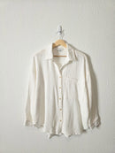 Acoa Cotton Gauze Button Up (S/M)
