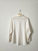 Acoa Cotton Gauze Button Up (S/M)