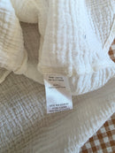 Acoa Cotton Gauze Button Up (S/M)