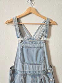 Light Wash Denim Shortalls (6)