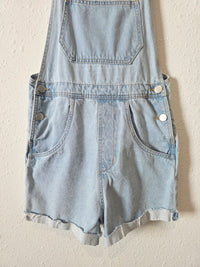 Light Wash Denim Shortalls (6)