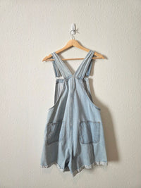 Light Wash Denim Shortalls (6)