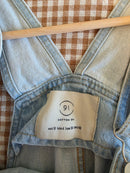 Light Wash Denim Shortalls (6)