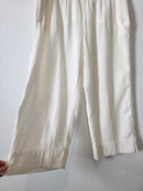 Cotton Gauze Wide Leg Pants (XL)