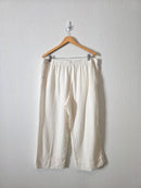 Cotton Gauze Wide Leg Pants (XL)