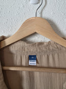 Cotton Gauze Button Up Shirt (3X)