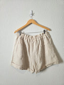 Leyden Oat Linen Shorts (XL)