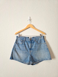 Everlane Light Wash Denim Shorts (30)