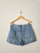 Everlane Light Wash Denim Shorts (30)