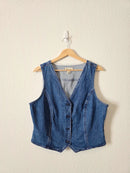 Madewell Button Front Denim Vest (14)