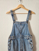 Aerie Relaxed Denim Overalls (S)