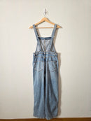 Aerie Relaxed Denim Overalls (S)