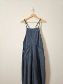 Easel Wide Leg Gauze Overalls (M)