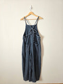 Easel Wide Leg Gauze Overalls (M)