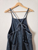 Easel Wide Leg Gauze Overalls (M)