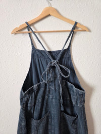 Easel Wide Leg Gauze Overalls (M)