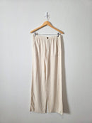 Love Tree Relaxed Linen Blend Pants (M)
