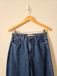 Hidden Dark Wash Wide Leg Jeans (25)