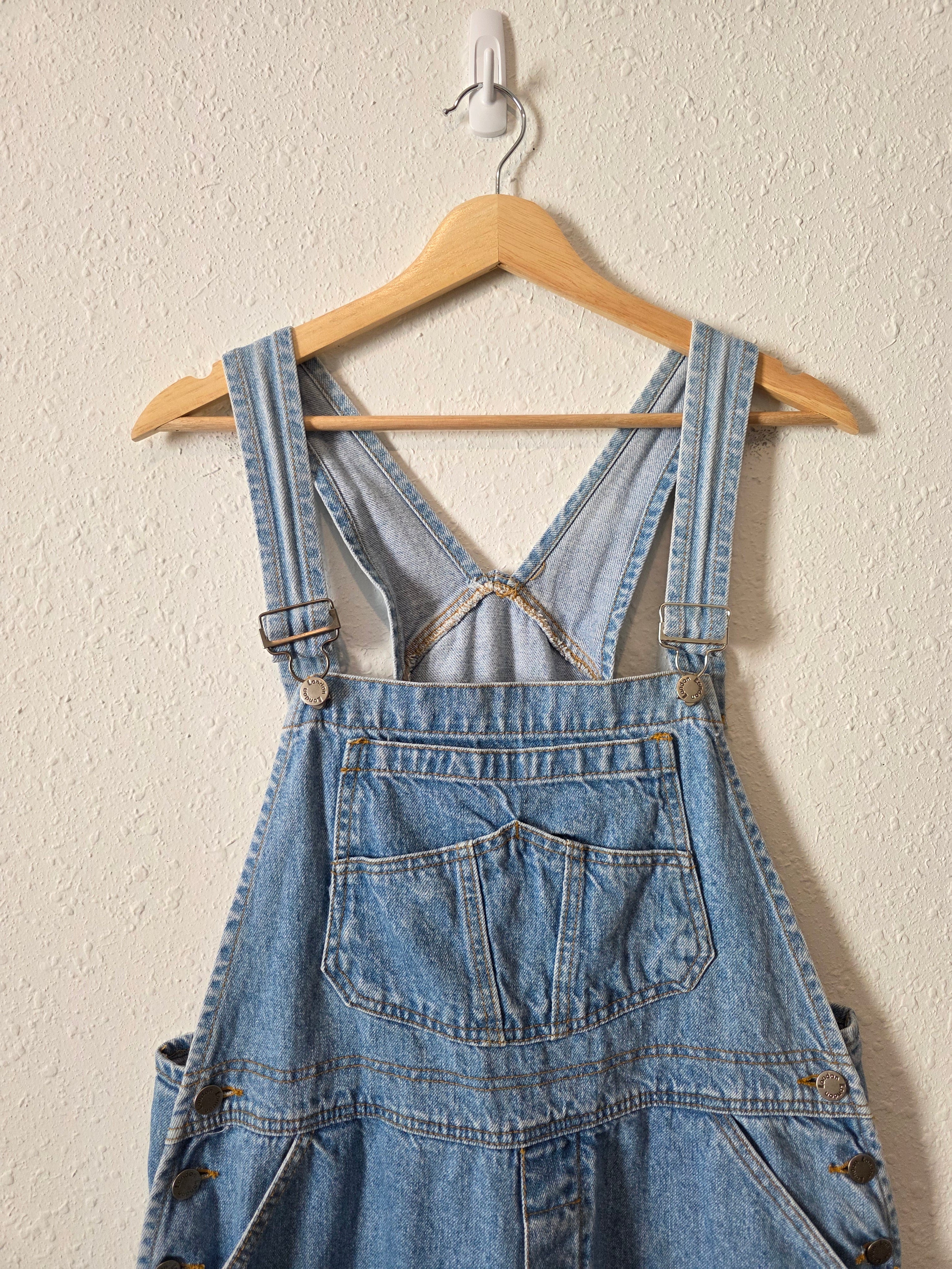 Vintage London Jeans Denim Shortalls (L)