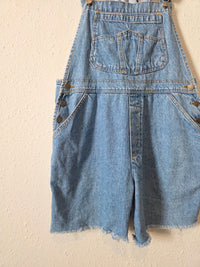 Vintage London Jeans Denim Shortalls (L)