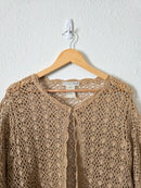Vintage Crochet Knit Top (24W)