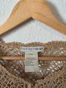 Vintage Crochet Knit Top (24W)