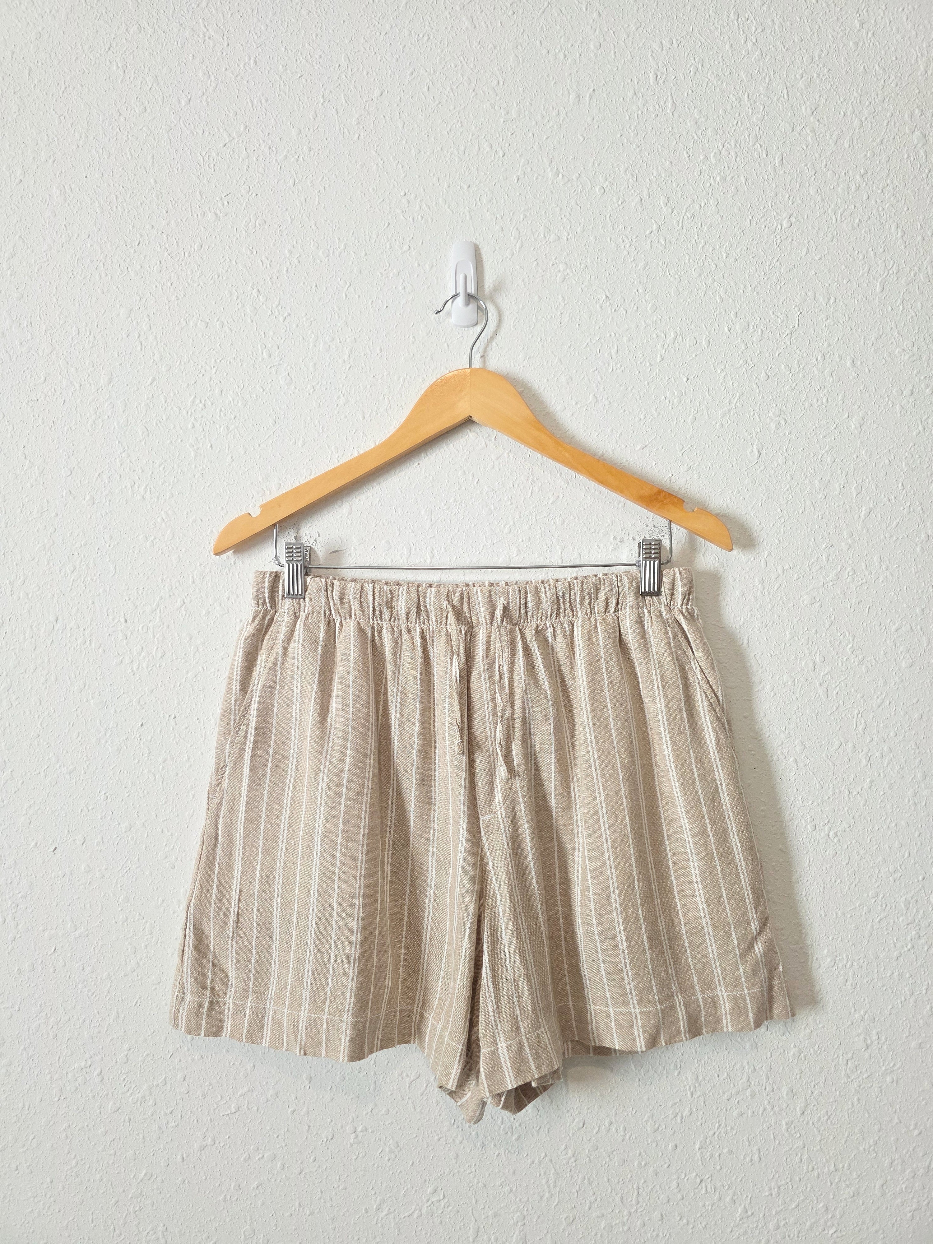Gap Linen Blend Pull On Shorts (S)