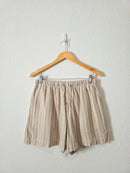 Gap Linen Blend Pull On Shorts (S)