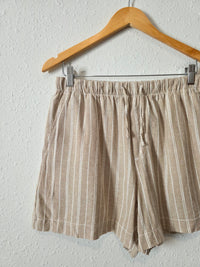 Gap Linen Blend Pull On Shorts (S)
