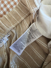 Gap Linen Blend Pull On Shorts (S)