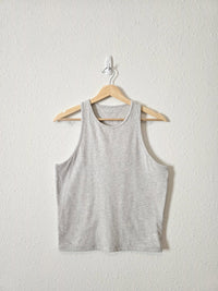 Abercrombie Gray High Neck Tank (L)