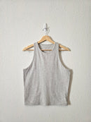 Abercrombie Gray High Neck Tank (L)
